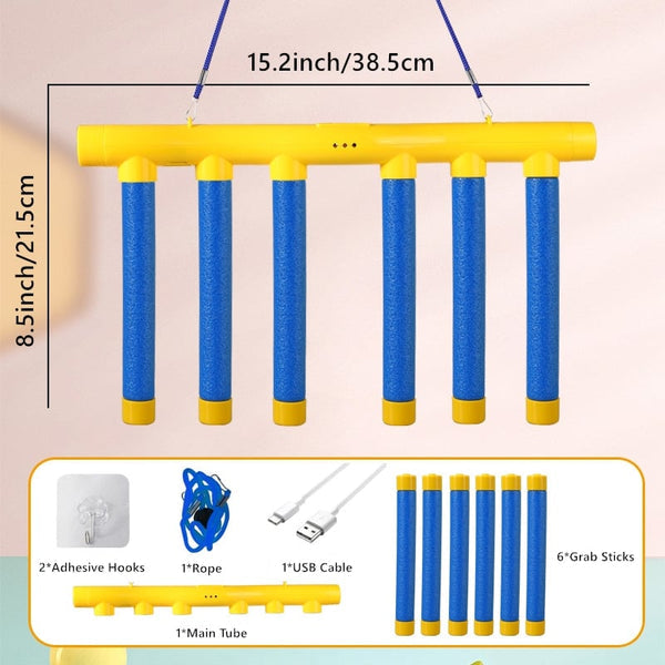 Reflective Drop Stick Challenge Game Set