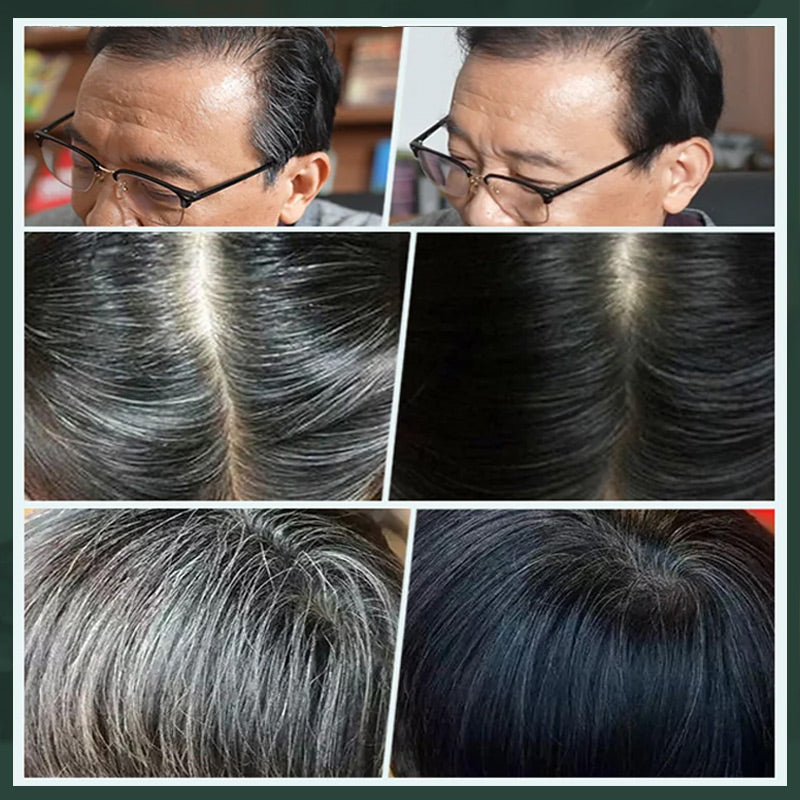 Plant-Based Comb Hair Dye