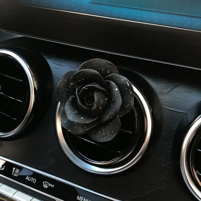 Premium Black Butterfly Car Fragrance Ornament, Car Console Decoration, Car Interior Diffuser Stone Gift