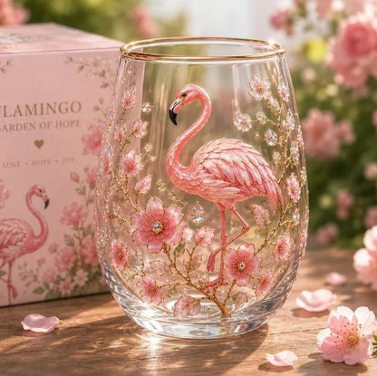 🌸🌿 Limited Edition 2026 Garden Morning Bliss Glass Tea Cup☀️☕