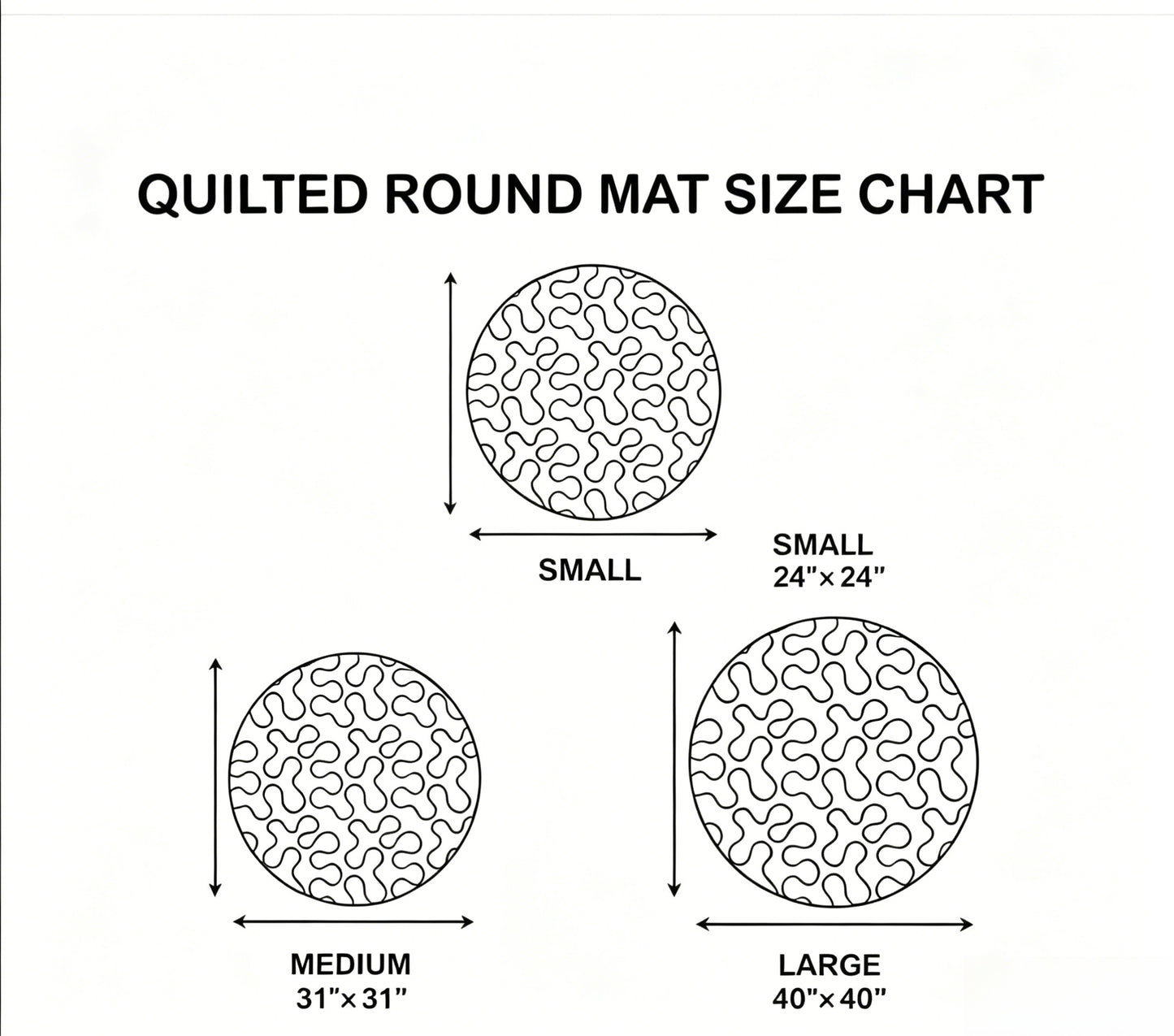 Halloween Skull-Themed Round Rug