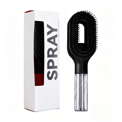 2026 new spray comb, double teeth design for scalp massage, styling comb, Hair brush for curly hair, anti-static, can be equipped with water or essential oil for hair care, salon hairdressing tools, Suitable for curly/straight hair