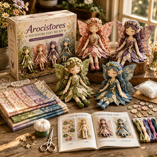 🔥LAST DAY 53% OFF🧵Fairy Patchwork DIY Collection