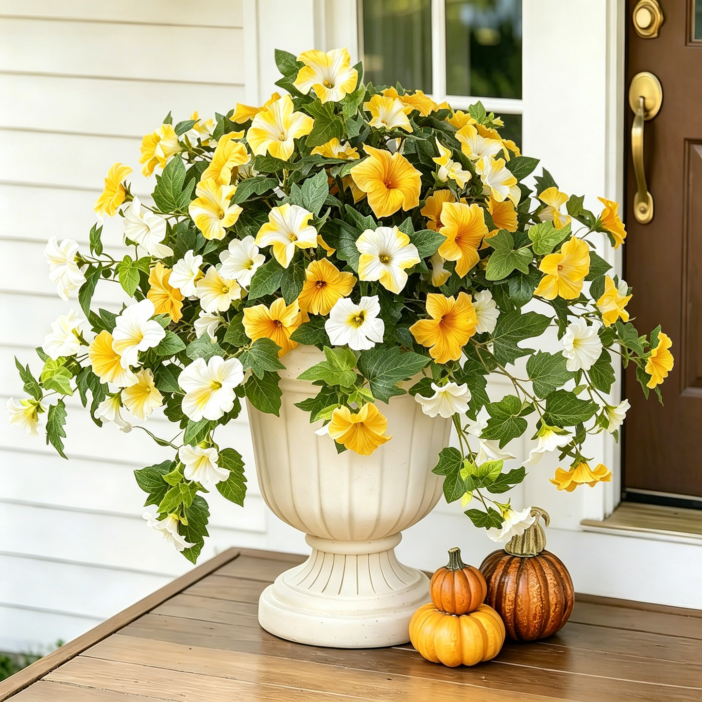 🔥Last Day 70% OFF🔥Faux Petunias Silk Flower UV Resistant No Fade Floral