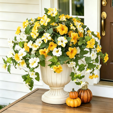 🔥Last Day 70% OFF🔥Faux Petunias Silk Flower UV Resistant No Fade Floral