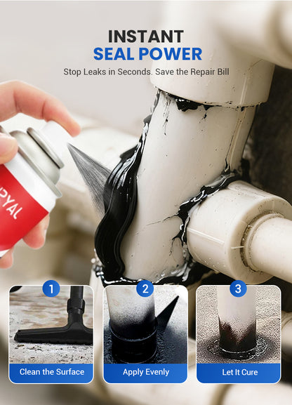 Hot Selling - 50% OffWaterproof Sealing Spray, Leak Repair Adhesive, Household Waterproof and Moisture-proof Coating, Suitable for Indoor and Outdoor Use, Durable for Sealing Leaks