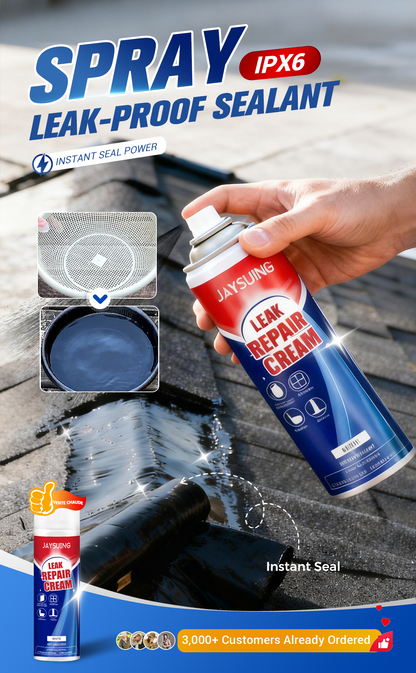 Hot Selling - 50% OffWaterproof Sealing Spray, Leak Repair Adhesive, Household Waterproof and Moisture-proof Coating, Suitable for Indoor and Outdoor Use, Durable for Sealing Leaks