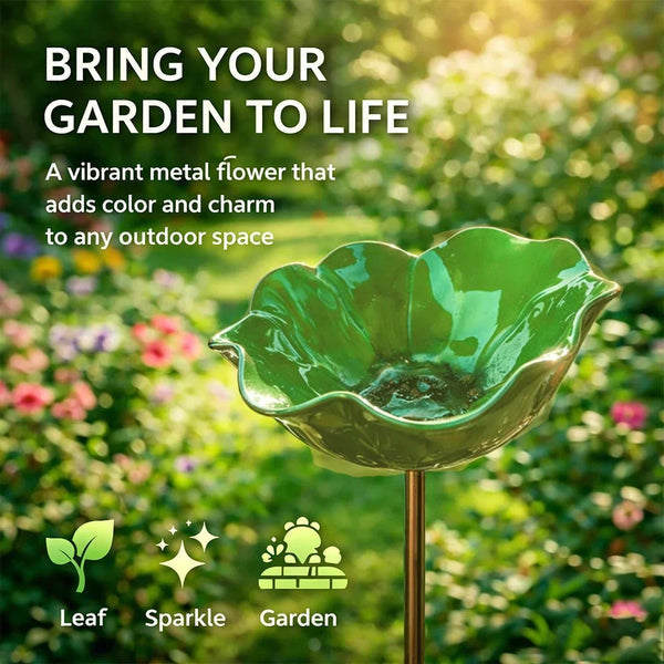 💖🎁LAST DAY SALE !🔥50K+ SOLD!🐦Handmade Metal Flower Garden Stake