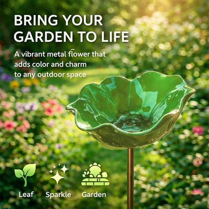 💖🎁LAST DAY SALE !🔥50K+ SOLD!🐦Handmade Metal Flower Garden Stake