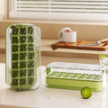21 Compartment Press Type Ice Mold With Storage Box