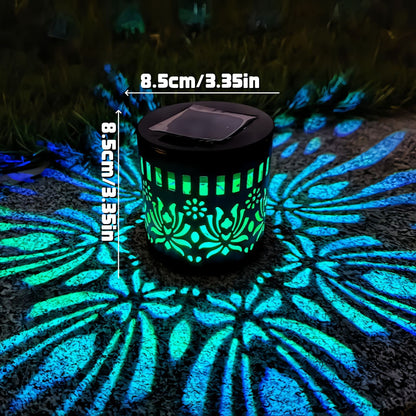 Solar Pattern Shadow Light for GardenFence and Patio Decor
