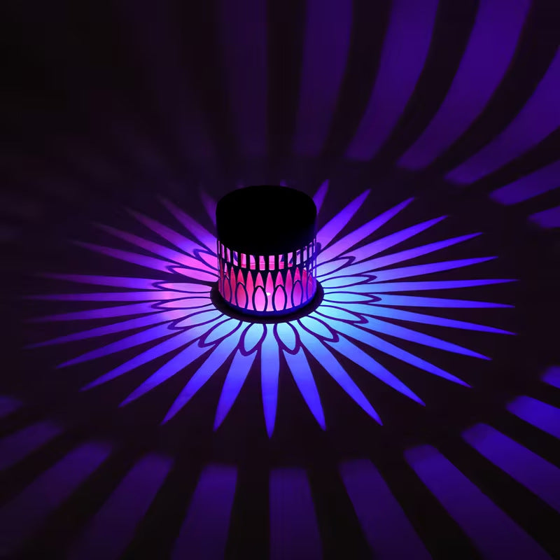 Solar Pattern Shadow Light for GardenFence and Patio Decor