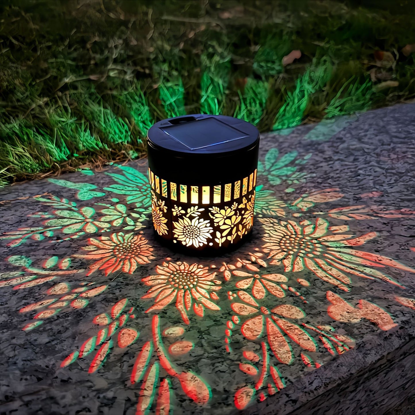 Solar Pattern Shadow Light for GardenFence and Patio Decor