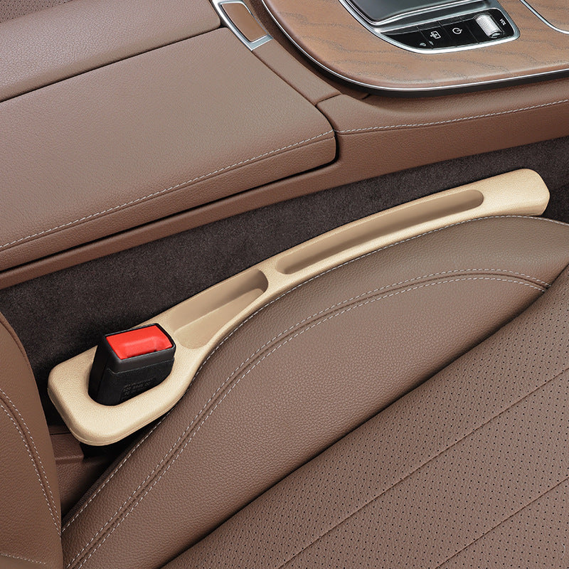 Car Seat Gap Filler 2 Pack, Universal Fit PU Leather Car Seat Gap Plug To Fill The Gap Between Seat And Console, Car Seat Crevice Blocker Stop Things From Dropping