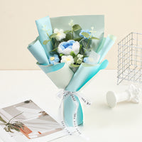 Blue 1 Rose 5 Cream Puffs