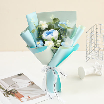 💕Handmade Delicate Crochet Flower Bouquet