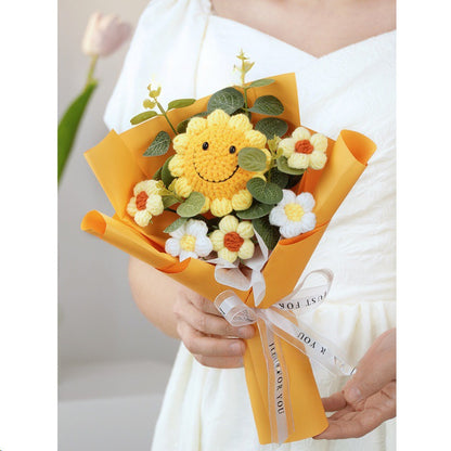 💕Handmade Delicate Crochet Flower Bouquet