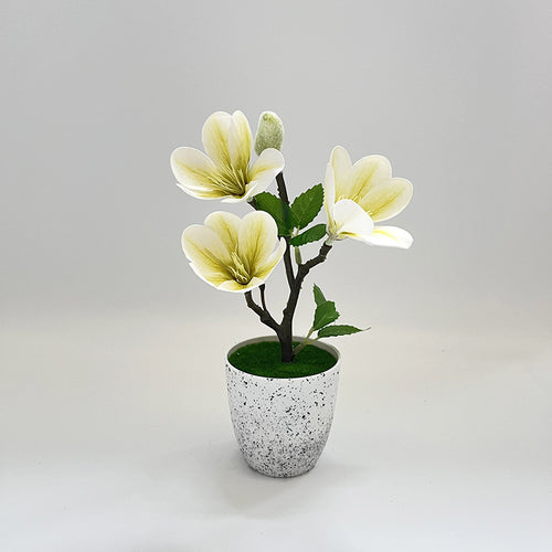 3 Fancy Creative Home Artificial Green Plants Fake Orchid Potted Plants