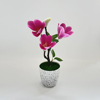 3 Fancy Creative Home Artificial Green Plants Fake Orchid Potted Plants