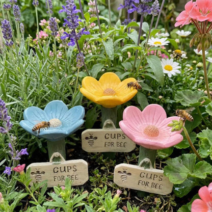 ⏳Limited-time 81% off🐝Flower-Shaped Bee Watering Station💧
