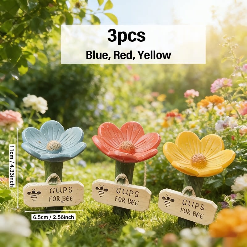 ⏳Limited-time 81% off🐝Flower-Shaped Bee Watering Station💧