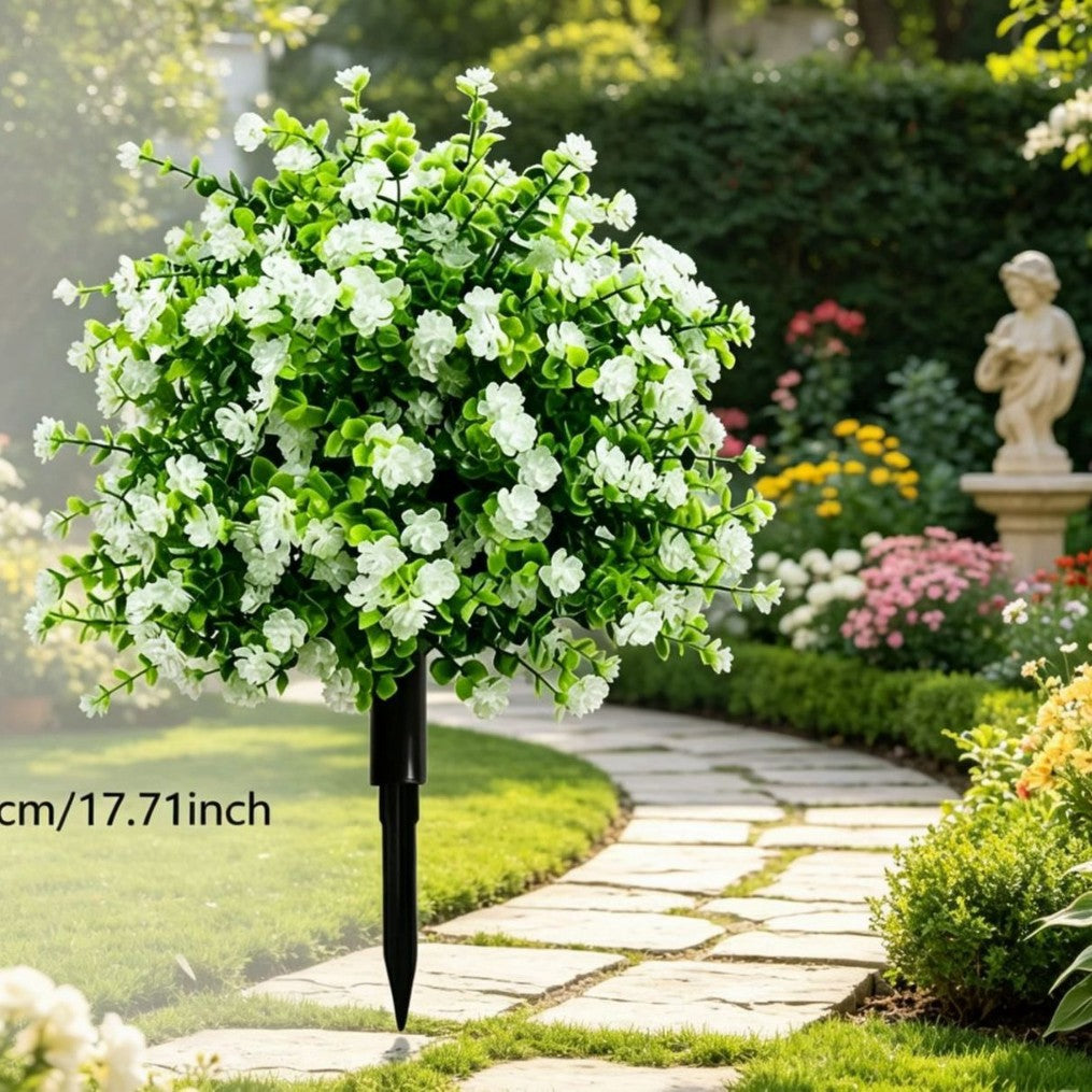 🔥Artificial Potted Trees With Ground Stakes🌼