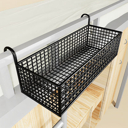 Bedside Storage Frame With Hook Below For Dormitory