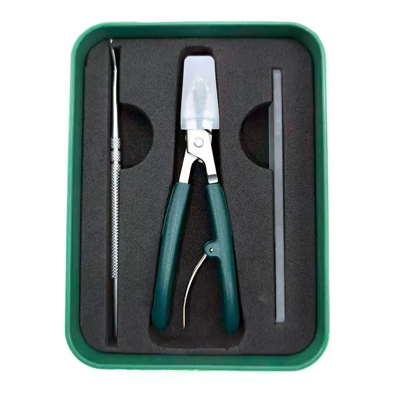 ✂️✨ Eagle Beak Wide Jaw Nail Clippers Set | Anti-Splash 25° Slanted Blade for Thick & Ingrown Toenails | Ultra-Sharp Stainless Steel Manicure & Pedicure Tool