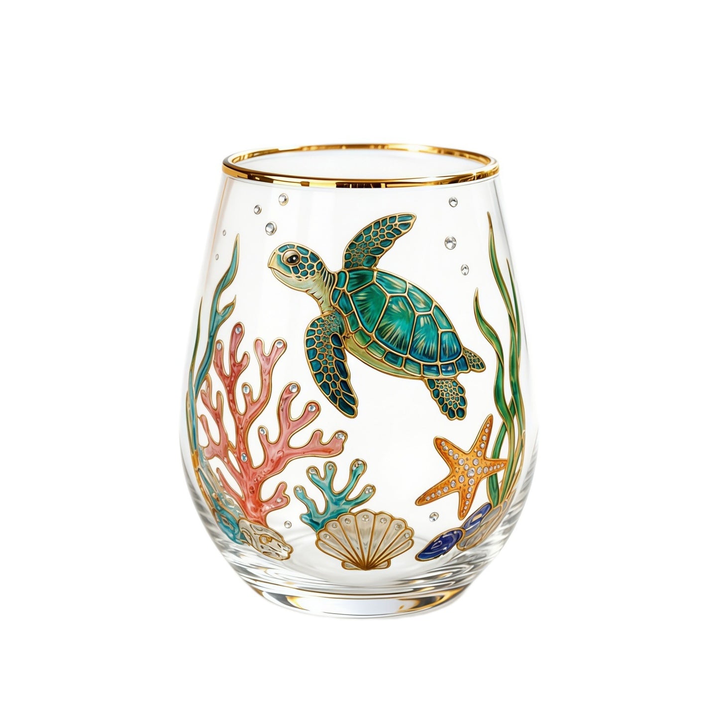 🌸🌿 Limited Edition 2026 Garden Morning Bliss Glass Tea Cup☀️☕