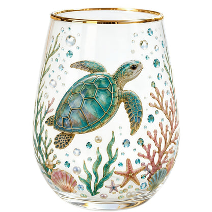 🌸🌿 Limited Edition 2026 Garden Morning Bliss Glass Tea Cup☀️☕