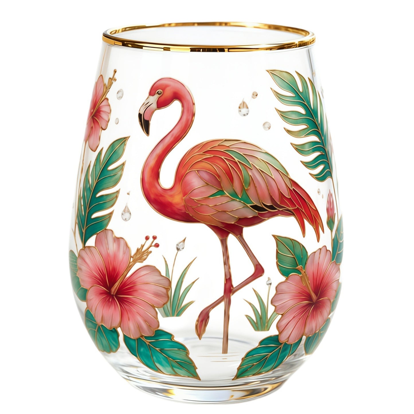 🌸🌿 Limited Edition 2026 Garden Morning Bliss Glass Tea Cup☀️☕