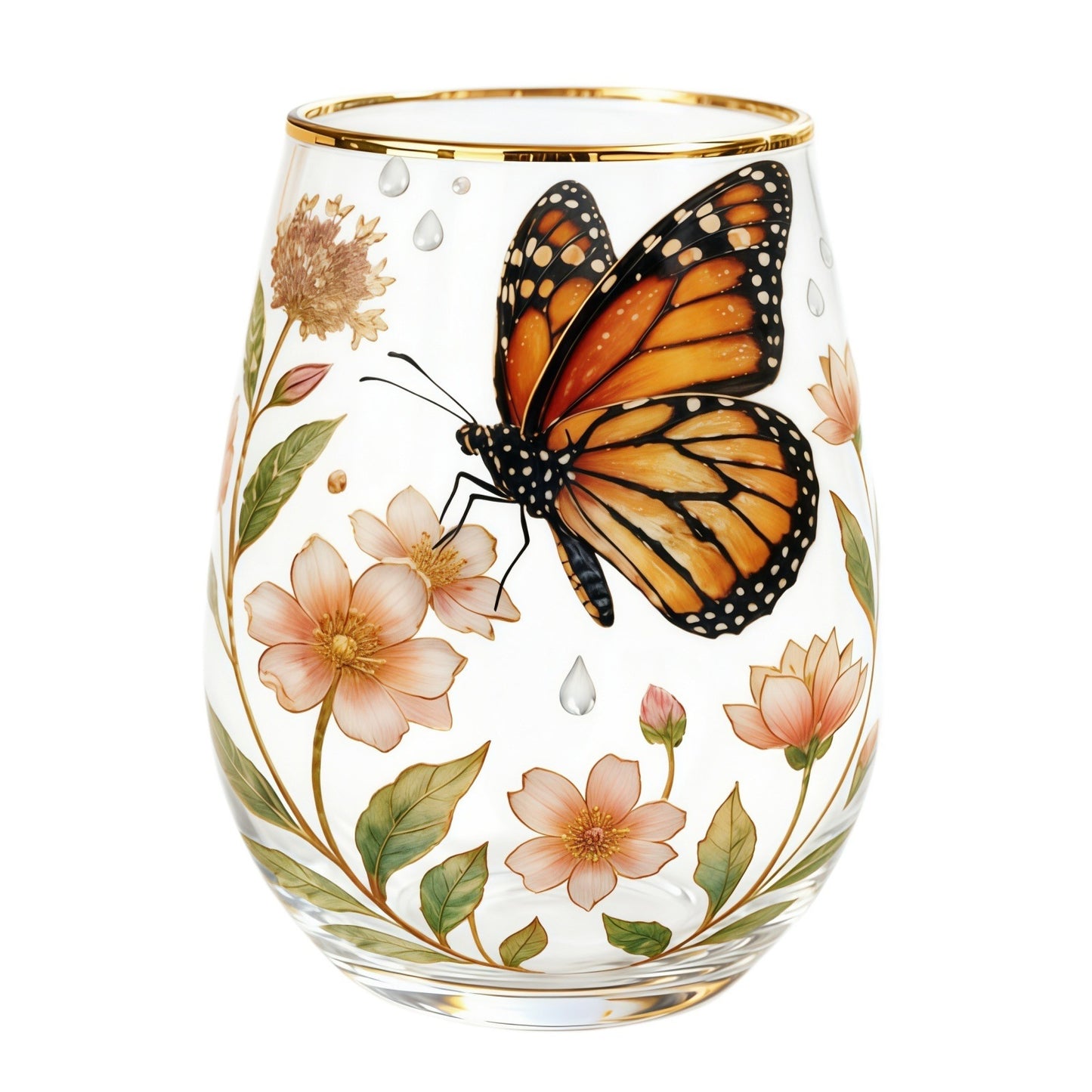 🌸🌿 Limited Edition 2026 Garden Morning Bliss Glass Tea Cup☀️☕