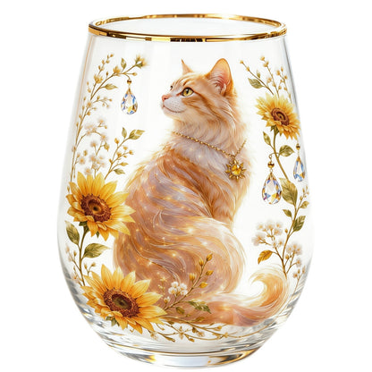 🌸🌿 Limited Edition 2026 Garden Morning Bliss Glass Tea Cup☀️☕