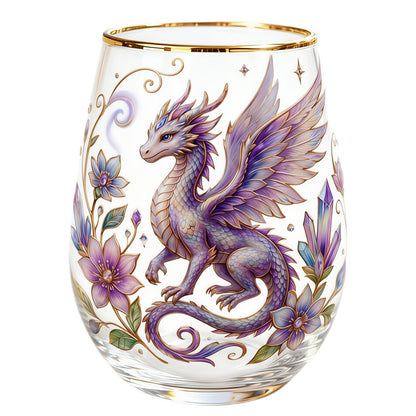 🌸🌿 Limited Edition 2026 Garden Morning Bliss Glass Tea Cup☀️☕