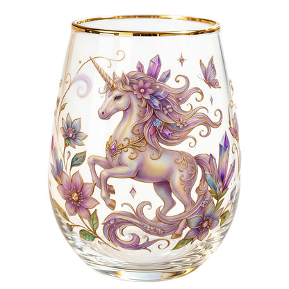🌸🌿 Limited Edition 2026 Garden Morning Bliss Glass Tea Cup☀️☕
