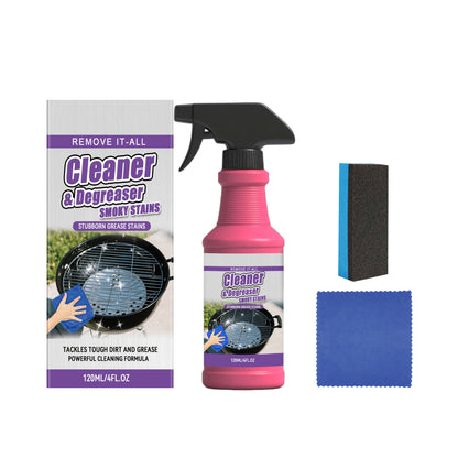 Non-Toxic Grill Cleaner - No Scrubbing, Cuts Grease In Seconds💧