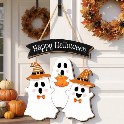 👻Halloween Black Cat Vampire Bat Wooden Sign🪵Spooky Witch Cat Sign, Halloween Front Door Decor, Gothic Wall Decor
