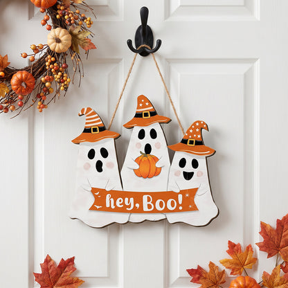 👻Halloween Black Cat Vampire Bat Wooden Sign🪵Spooky Witch Cat Sign, Halloween Front Door Decor, Gothic Wall Decor