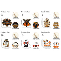 Wooden sign set (6 pieces)