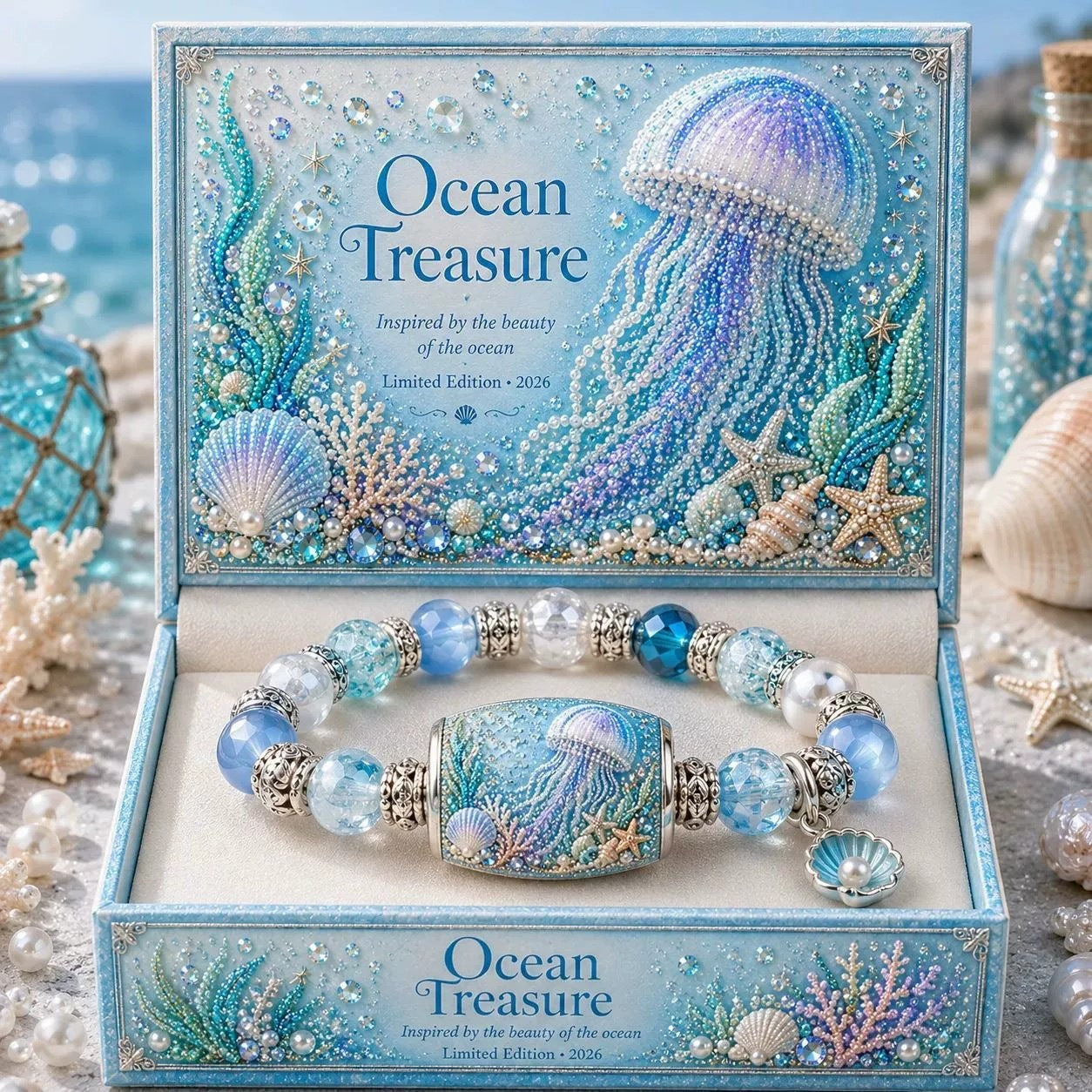 💥Last Day 49% OFF – 🌊 Ocean Guardian Collection Bracelet — Limited Edition 2026