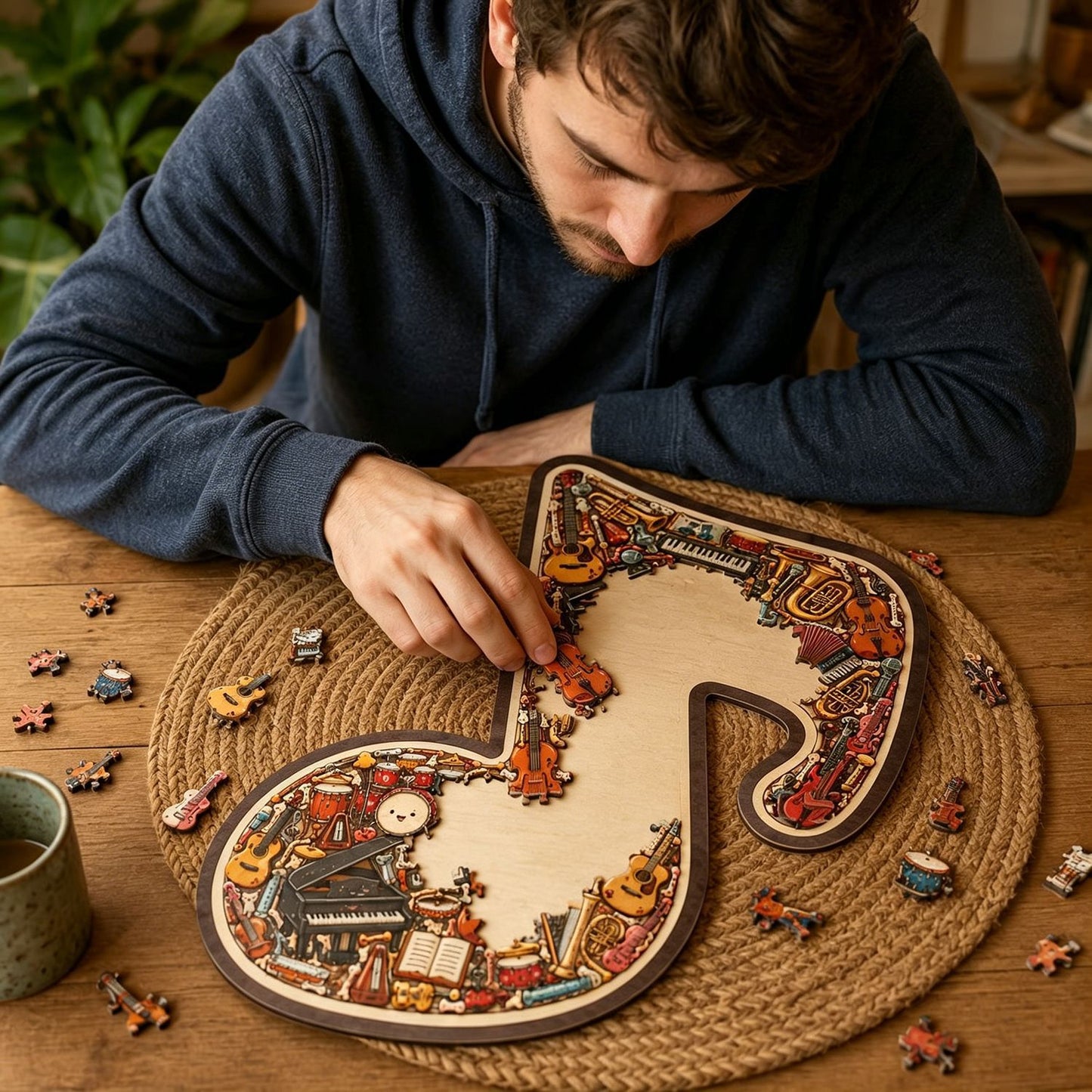 Musical Note Instrument Jigsaw Puzzle