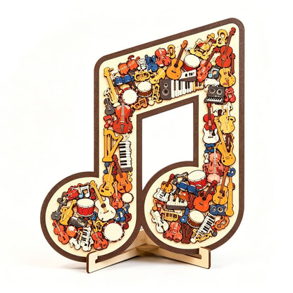 Musical Note Instrument Jigsaw Puzzle
