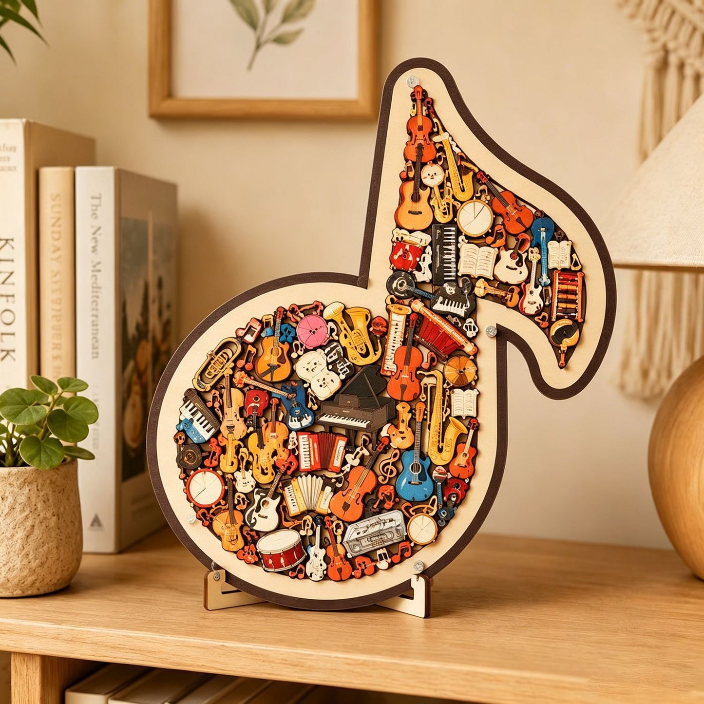 Musical Note Instrument Jigsaw Puzzle