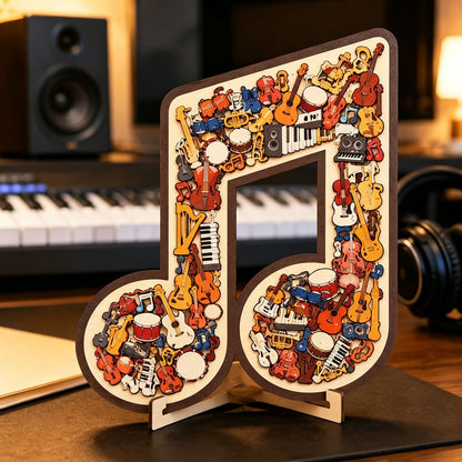 Musical Note Instrument Jigsaw Puzzle