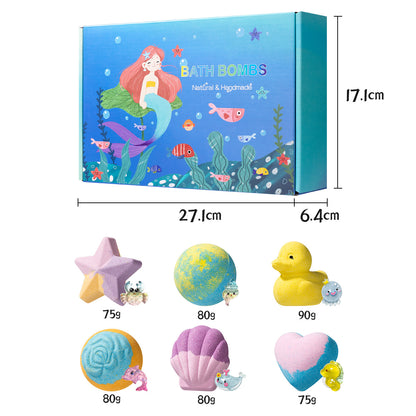 🛁 60% OFF |🌊 Ocean Theme Bath Bombs | Foamy Bath Time & Fun Gift Idea ✨