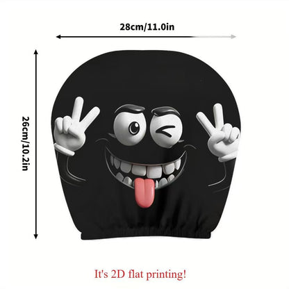 ✨The Grinning Headrest Cover