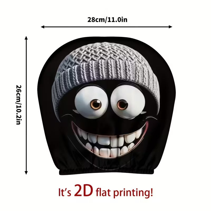 ✨The Grinning Headrest Cover