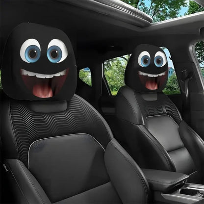✨The Grinning Headrest Cover