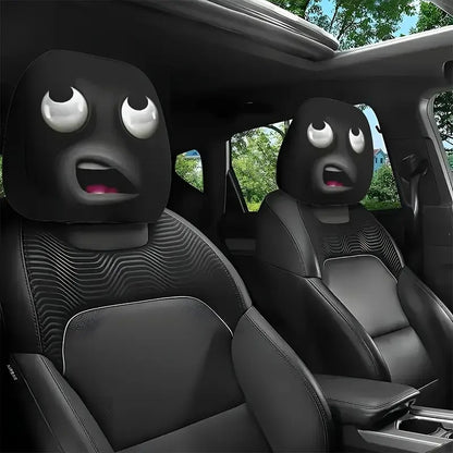 ✨The Grinning Headrest Cover