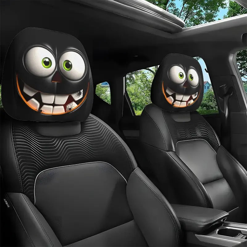 ✨The Grinning Headrest Cover
